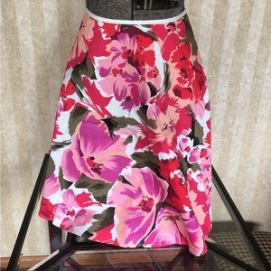 My Michelle Pink Floral Cotton Skirt‎